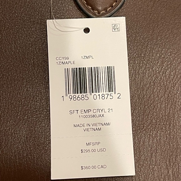 Coach Dark Brown Leather Satchel - Picture 4 of 14